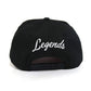 EBanks Blk/White Suede Champion SnapBack